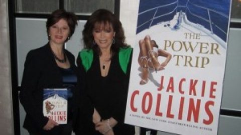 Author Q&A: Jackie Collins, “The Power Trip”
