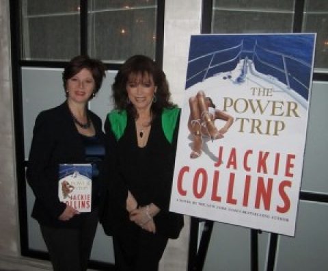 Author Q&A: Jackie Collins, “The Power Trip”